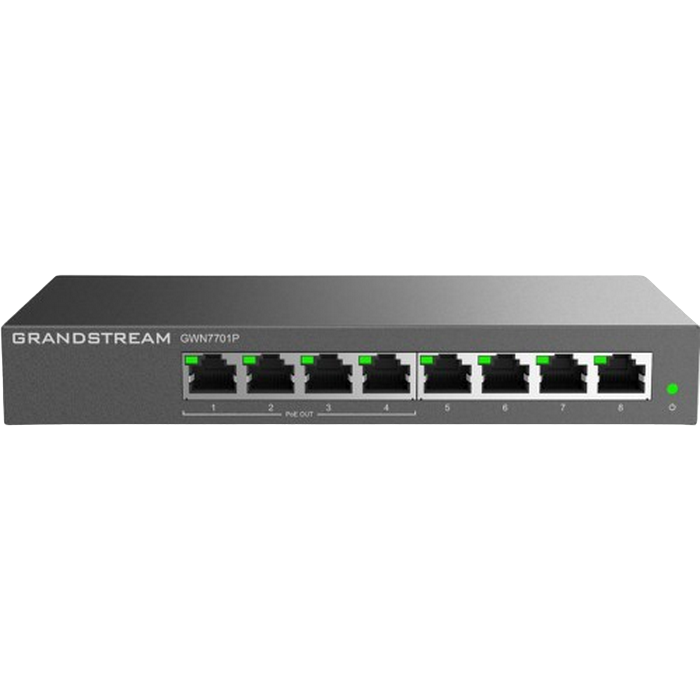 .8-port 10/100/1000Mbps  POE, Grandstream 