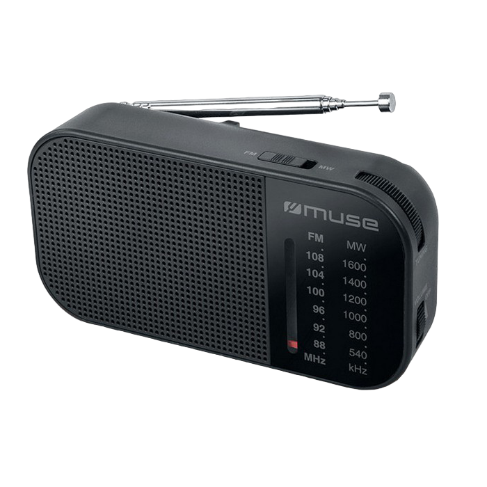 Cumpara  Boxe - MUSE M-025 R, Analog Tuner FM/MW, Black..