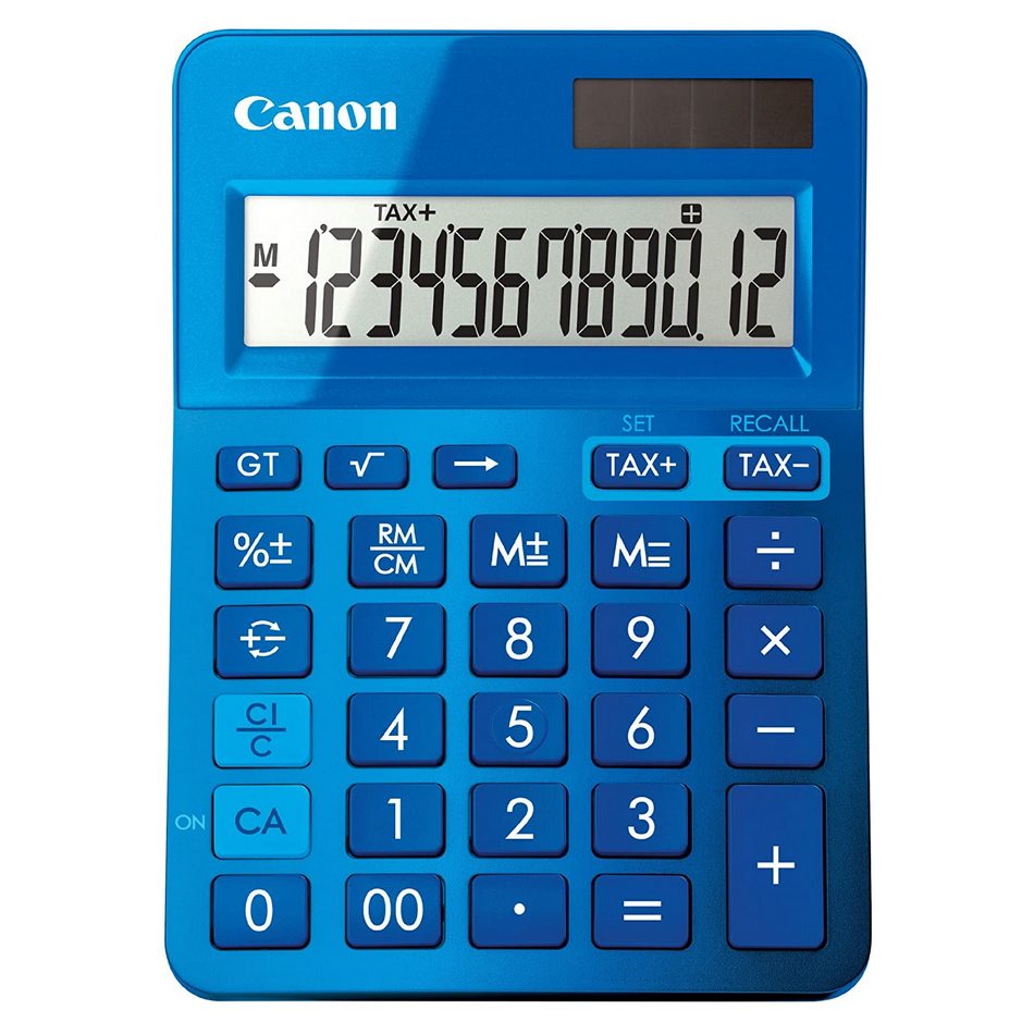 Cumpara  Calculatoare - Calculator Canon LS-123K BL, 12 digit, Blue..