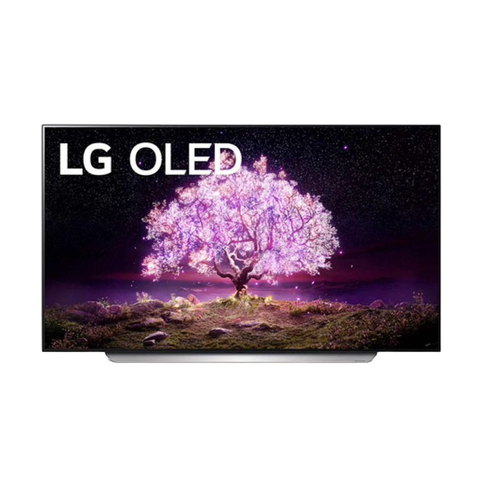 55" OLED TV LG OLED55C1RLA, Black (3840x2160 UHD, SMART TV, DVB-T2/C/S2)