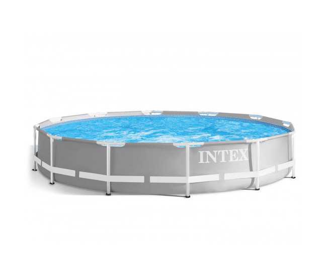 Cumpara  Piscine - Intex 26710 Piscina Carcas Metal 366x76cm, 65..