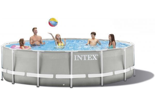 Cumpara  Agrement și sport - Intex 26720 Piscina Carcas Metal 427x107cm, 1..