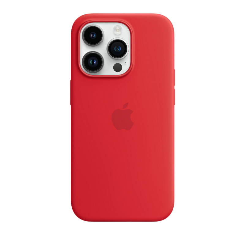 Original iPhone 14 Pro Silicone Case with MagSafe - (PRODUCT)RED, Model A2912