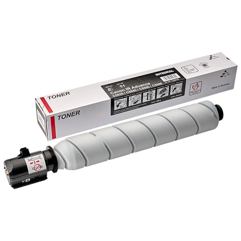 Toner for Canon IR Advance C5535/5535i/5540i/5550i/5560i  Integral, Black (EXV-51)