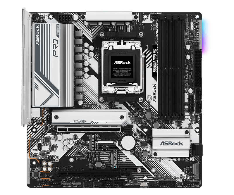 MB AM5 ASRock B650M PRO RS mATX..