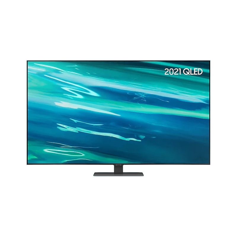 75" LED SMART TV Samsung QE75Q80AAUXUA, QLED 3840x2160, Tizen OS, Black