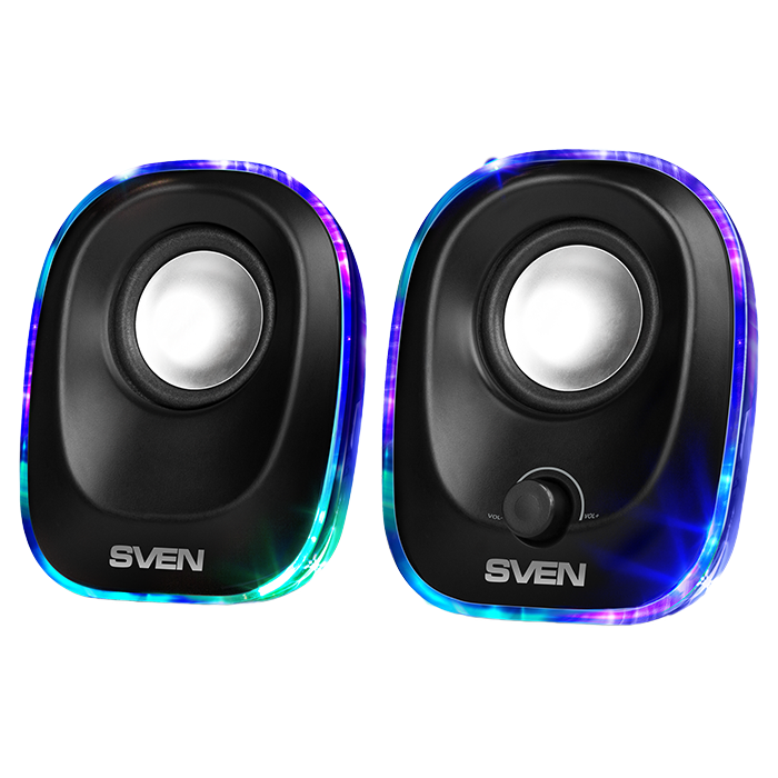 Speakers SVEN "330" Black, 5w, USB power / DC 5V