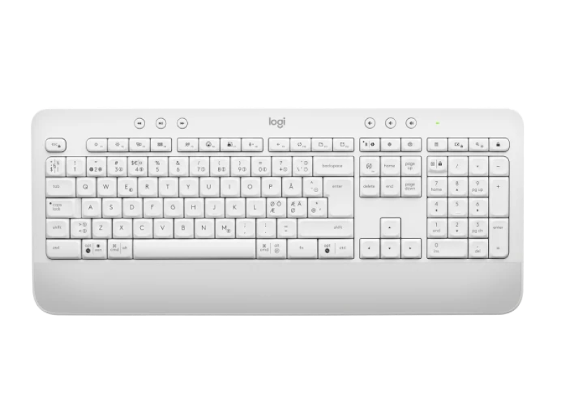 Клавиатура Logitech K650, Беспроводное, Белый