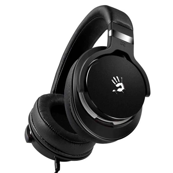 Игровые наушники / гарнитура Bloody M550, Проводной аналоговый, Чёрный
