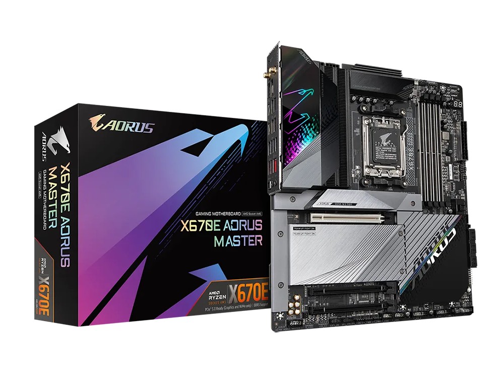 Cumpara  Plăci de bază - MB AM5 Gigabyte X670E AORUS MASTER  E-ATX..