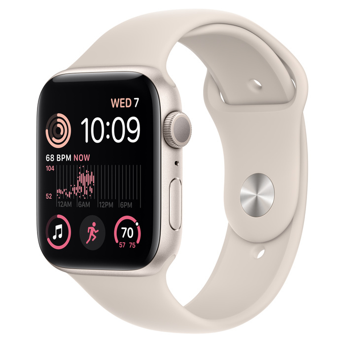 Cumpara  Ceasuri inteligente - Apple Watch SE 2 44mm Aluminum Case with Star..