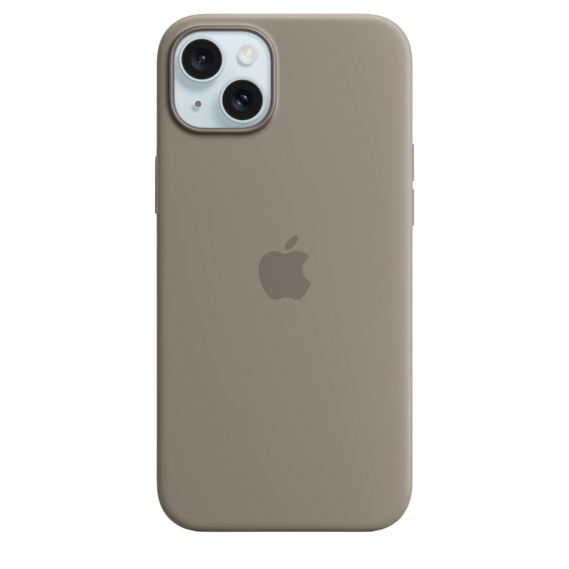 iPhone 15 Plus Silicone Case with MagSafe - Clay