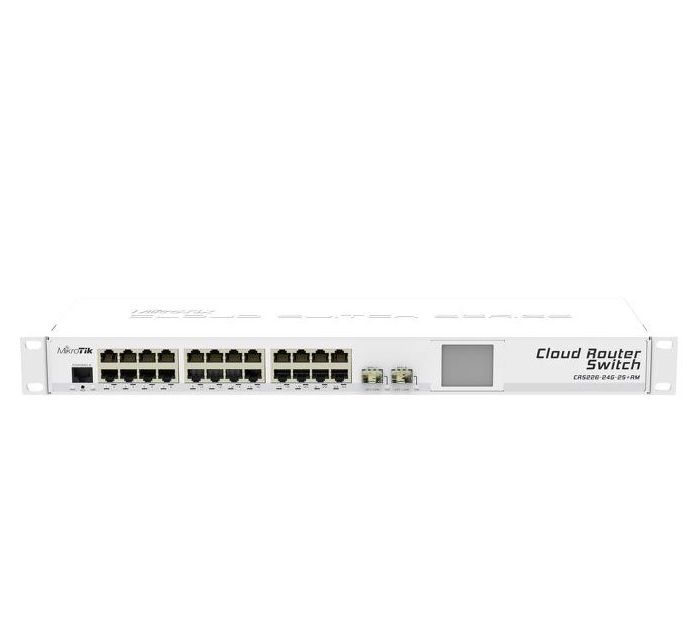 Mikrotik Cloud Router Switch CRS226-24G-2S+RM