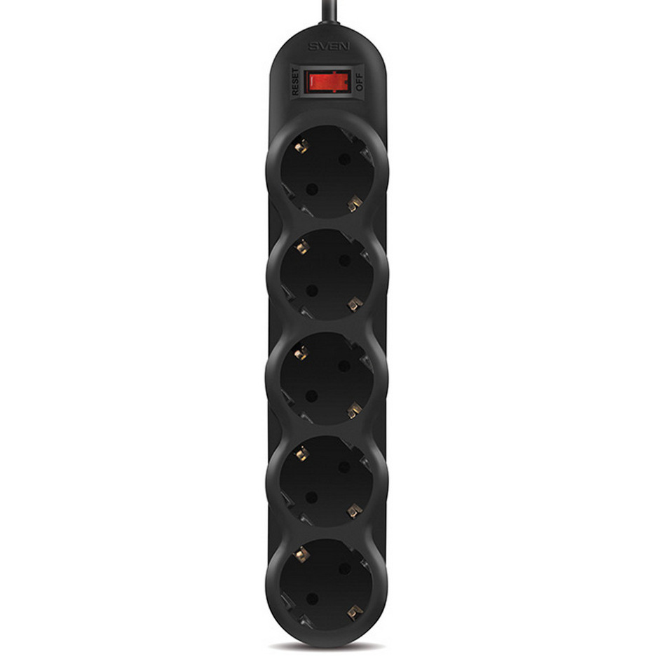 Surge Protector   5 Sockets,  5.0m,  Sven 