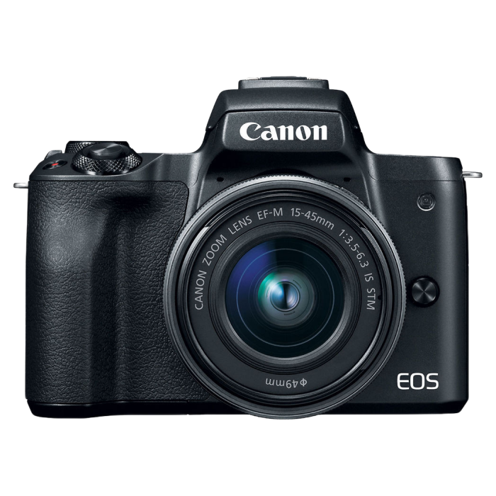 DC Canon EOS M50 Black & EF-M 15-45mm f/3.5-6..