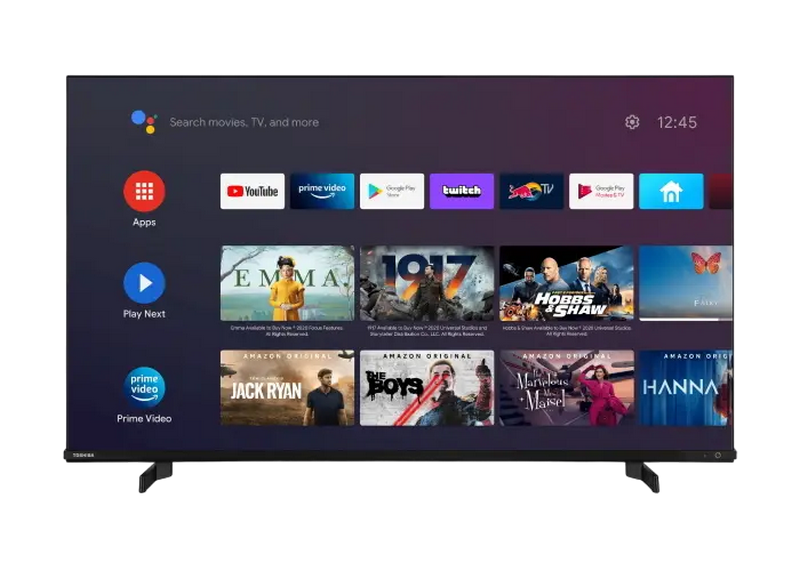 43" LED SMART TV TOSHIBA 43LA2063DG, 1920x1080 FHD, Android TV, Black