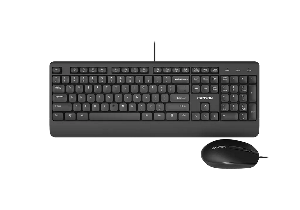 Keyboard & Mouse Canyon SET-14, Sli..
