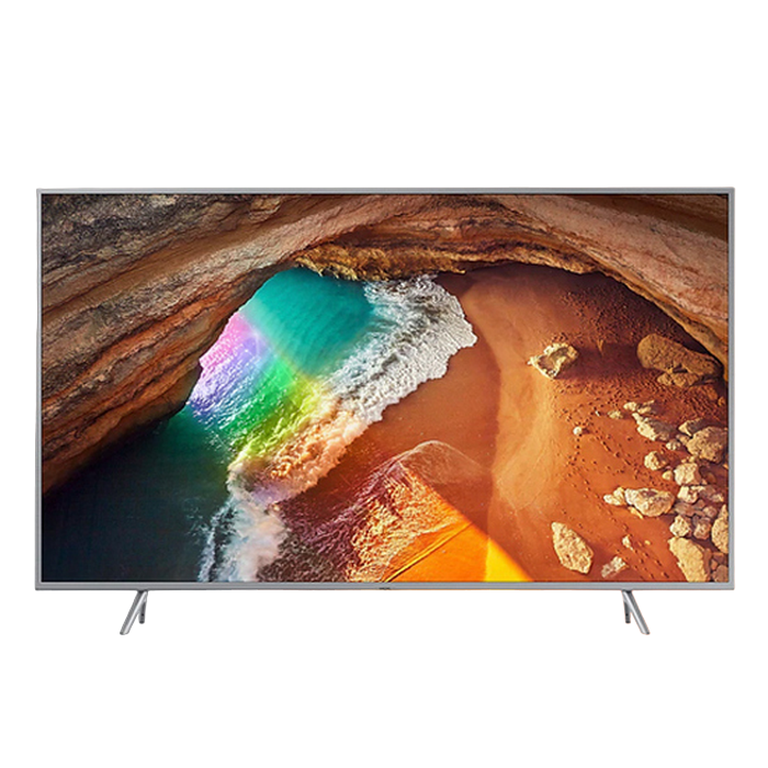 65" LED TV Samsung QE65Q67RAUXUA, Silver (3840x2160 UHD, SMART TV, PQI 3100Hz, DVB-T/T2/C/S2)