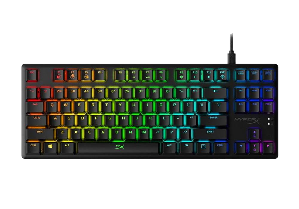 Gaming Keyboard HyperX Alloy Origins Core, Mechanical, TKL, Linear SW, Aluminum, Onboard Memory, Gam