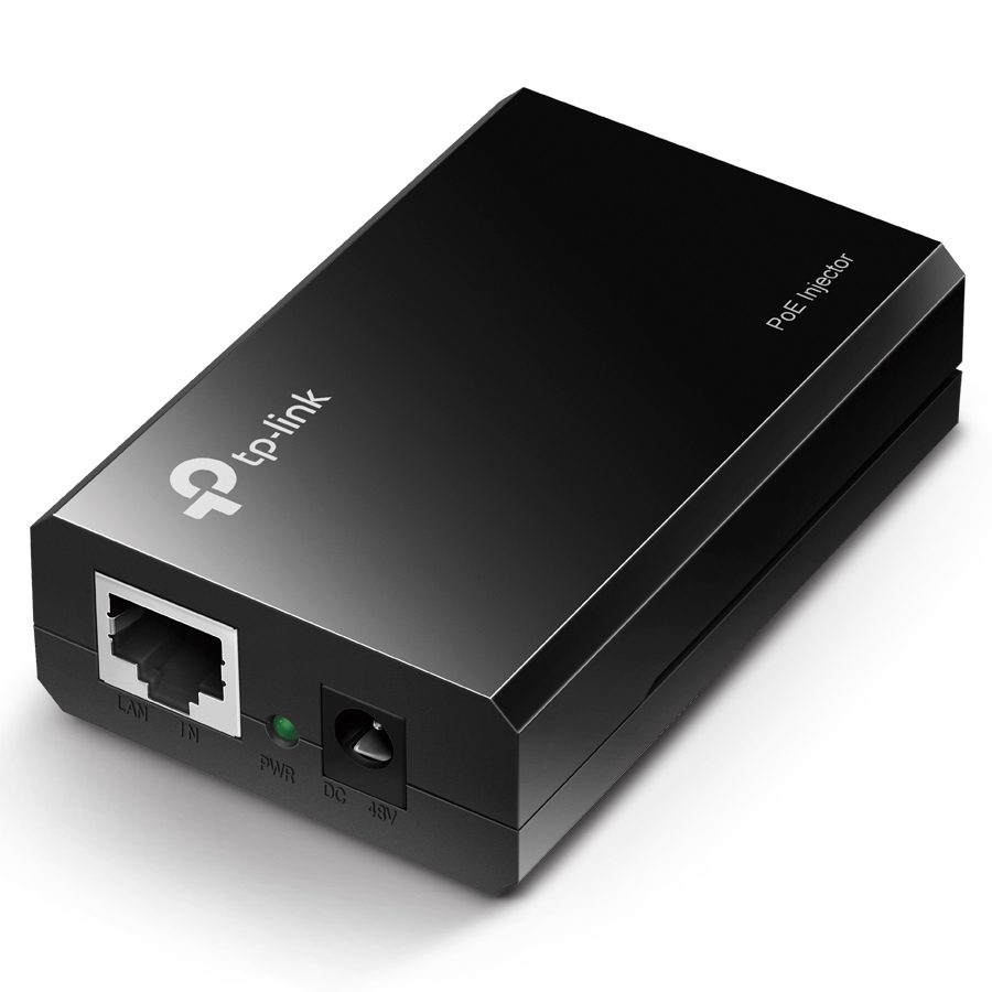 PoE Single port PoE supplier Adapter, TL-PoE150S, IEEE 802.3af compliant, plastic case