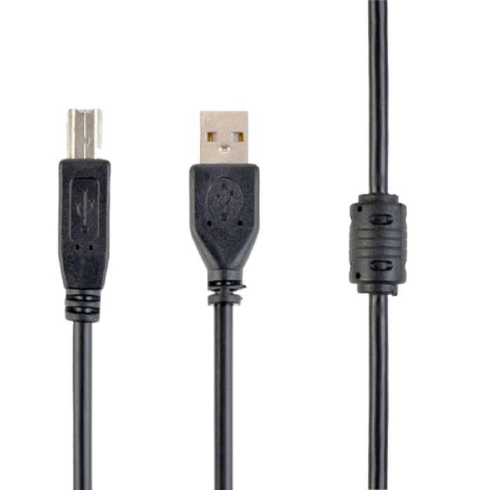 Cable USB, AM/BM,  3.0 m, USB2.0  Premium quality with ferrite core, CCF-USB2-AMBM-10