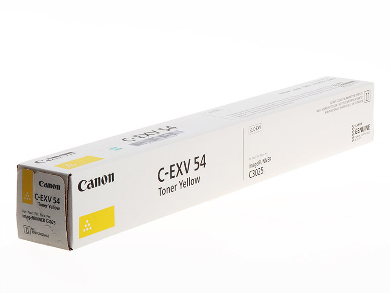 Toner Canon C-EXV54 Yellow (207g/appr. 8.500 pages 5%) for iR C31xx, C30xx