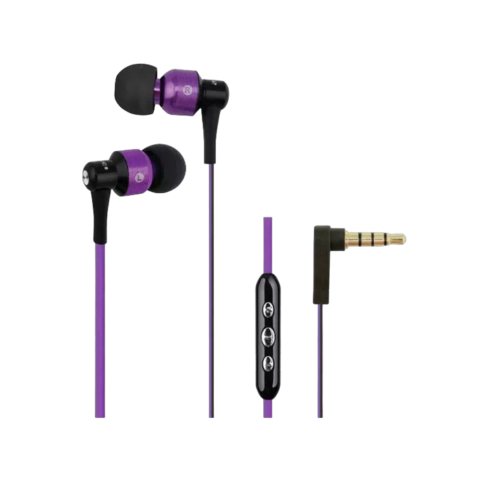 Awei earphones, TE-200Vi, Purple