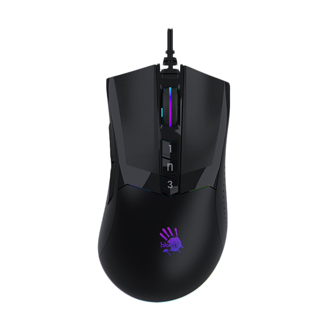 Gaming Mouse Bloody W90 Max, 100-10000 dpi, 8 buttons, 250IPS, 35G, 109g, Ergonomic, Programmable, O