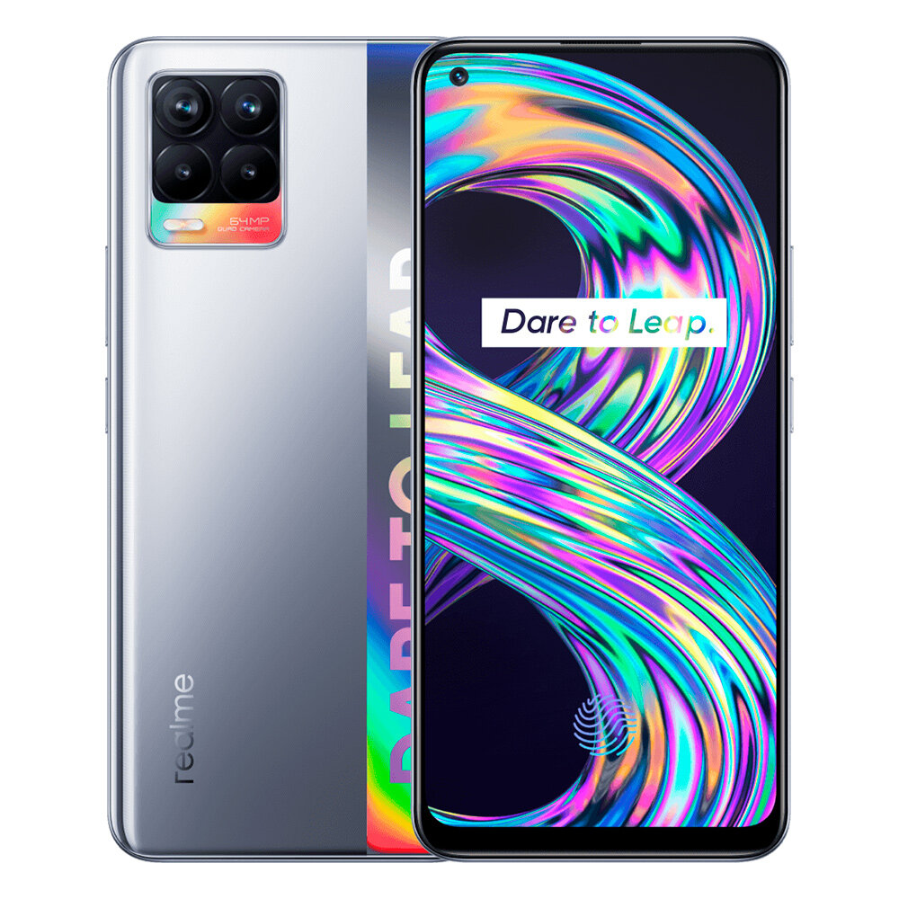 Realme 8  6/128 Gb Silver..