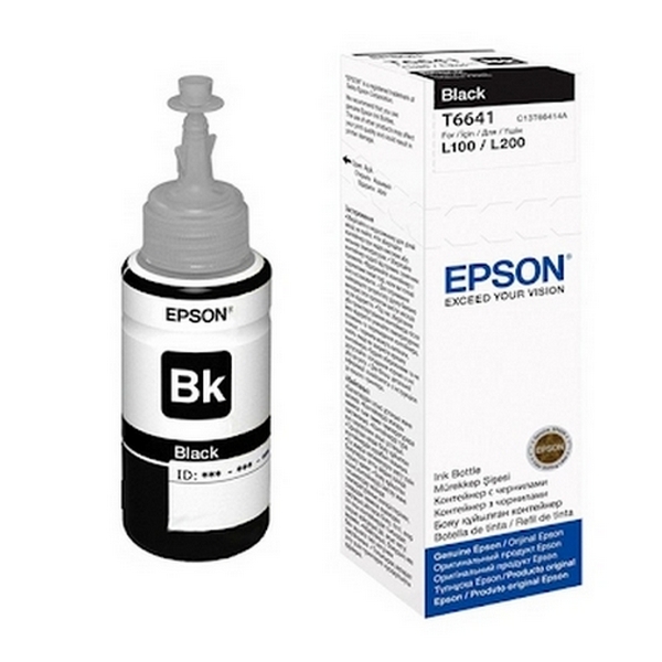 Cumpara  Imprimare și scanare - Ink  Epson C13T66414A black bottle 70ml..