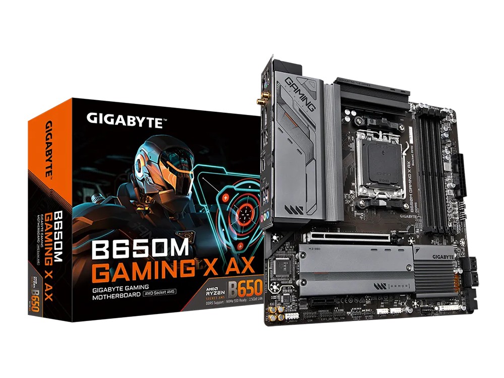 Cumpara  Plăci de bază - MB AM5 Gigabyte B650M GAMING X AX  mATX..