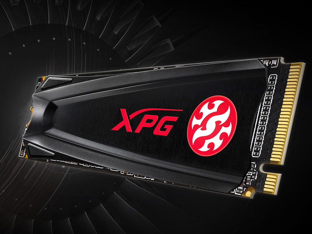 .M.2 NVMe SSD   256GB ADATA XPG GAMMIX S5 [PCIe3.0x4, R/W:2100/1200MB/s, 190/180K IOPS, 3DTLC]