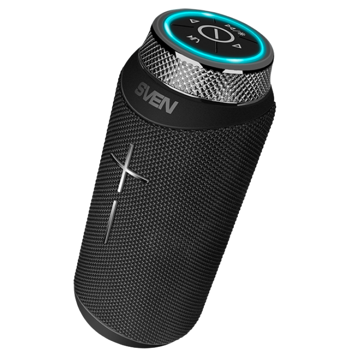 Speakers SVEN "PS-280", Black, 12W, TWS, Bluetooth, FM, USB, microSD, 2400mA*h