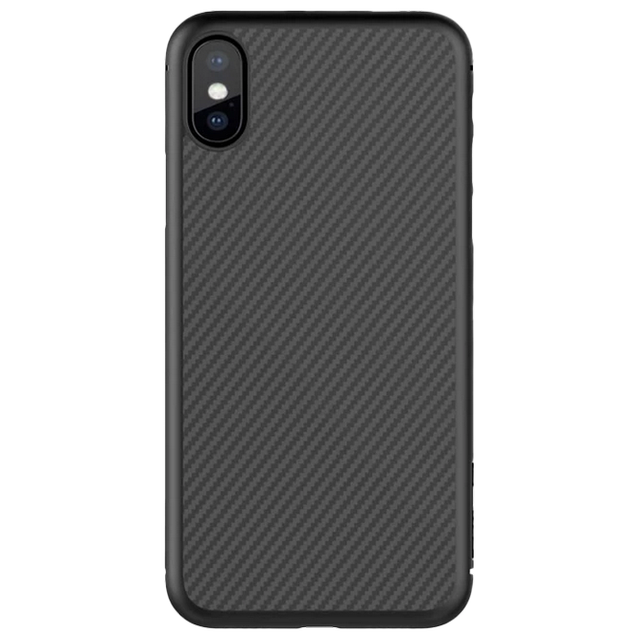 Nillkin Apple iPhone Xs Max, Synthetic Fiber, Black
