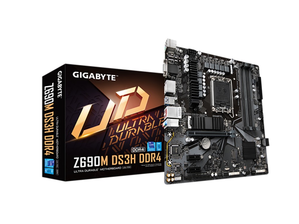 MB S1700 Gigabyte Z690M DS3H DDR4  mATX..