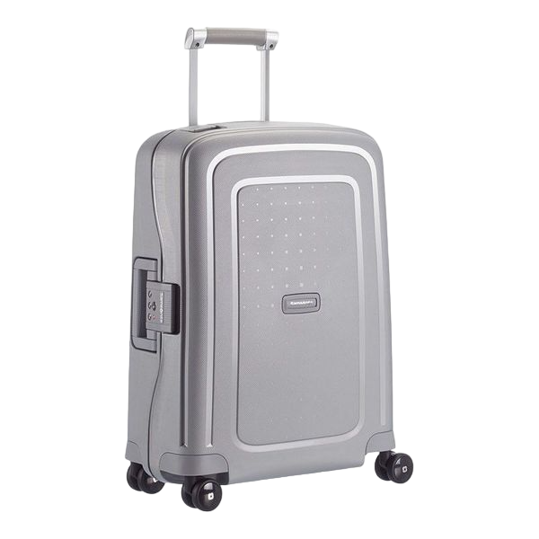 Valiza Samsonite S'CURE cu 4 roti 55/20 ARGINTIU 1st
