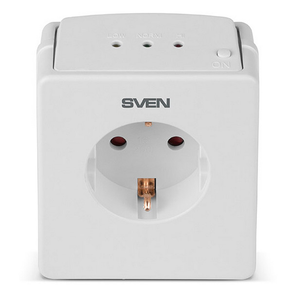 Surge  Protector Sven OVP-15P 1Sockets, White..