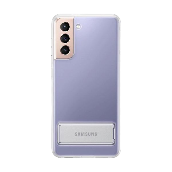 Original Sam. Clear Standing cover Galaxy S21, Transparent