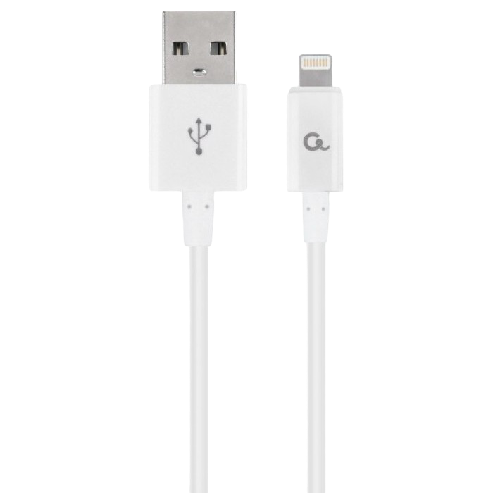 Blister Lightning 8-pin/USB2.0, 2.0m Cablexpert  White, CC-USB2P-AMLM-2M-W