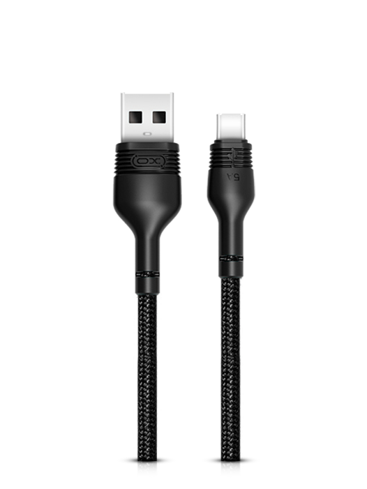 Type-C Cable XO, Braided, NB55, Black