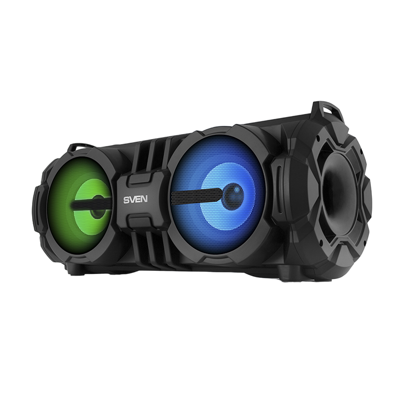 Speakers SVEN "PS-485" 28w, Black, Bluetooth, microSD, FM, AUX, USB, power:2000mA, USB, DC5V