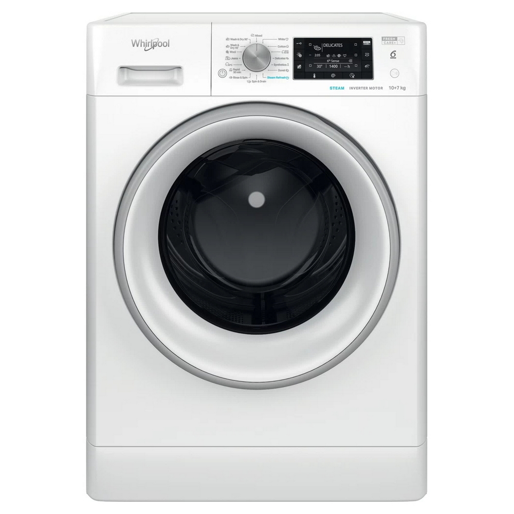 Mașina de spălat rufe Whirlpool FFWDD 1076258 SV EE