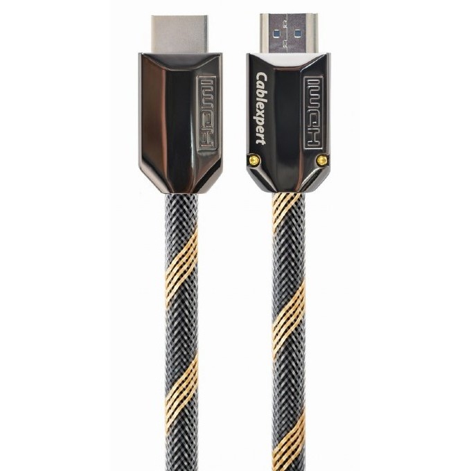Blister retail HDMI to HDMI with Ethernet Cablexpert "Premium Certified",  1.0m, 4K UHD