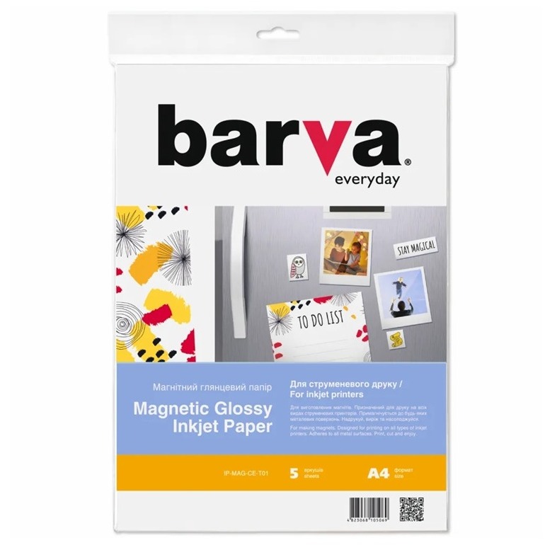 A4 5p MagGl Photo Paper IP-MAG-CE-T01 Barva..