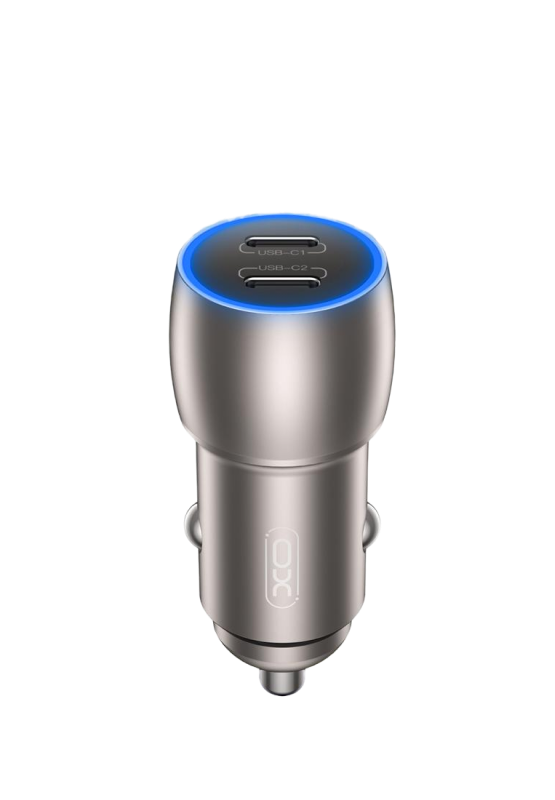 Car Charger XO, Metal Dual Type-C, 40W, CC51,..