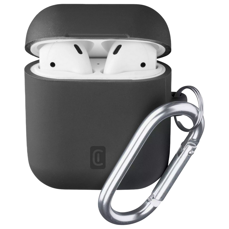Cellular Apple Airpods 1 & 2, Bounce case, Black