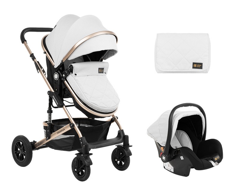 Stroller Kikka Boo 3 in 1 Amaia Gray..