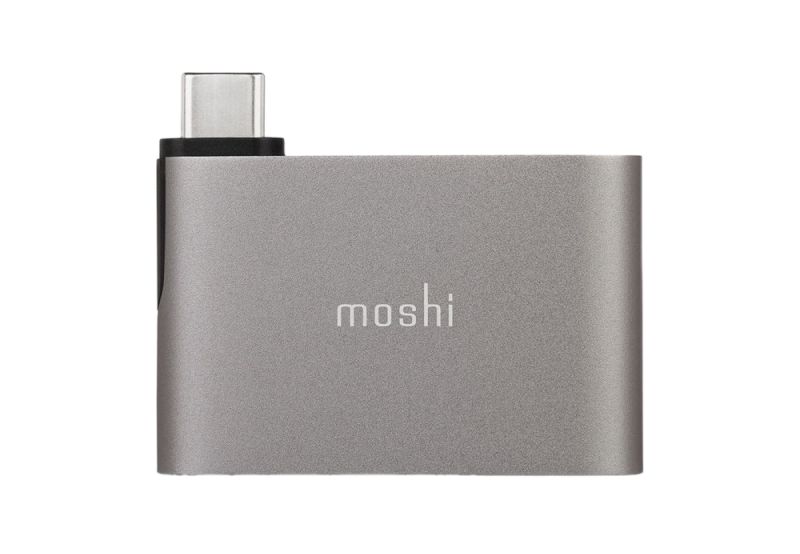 Adapter MOSHI Type-C M / 2 x USB2.0 F, Titanium Gray