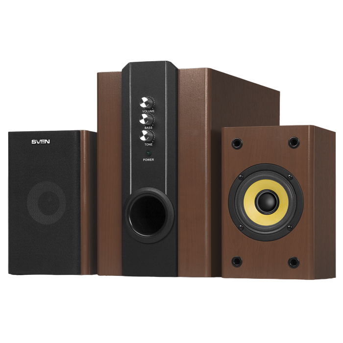 Speakers SVEN "SPS-820" Wooden, 38w / 18w + 2x10w / 2.1