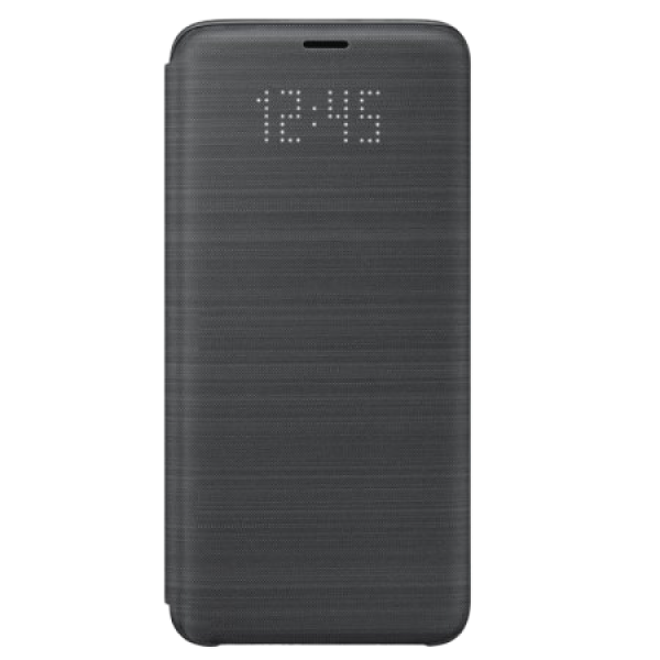 Original Sam. LED Flip Wallet Galaxy S9, Orchide Gray